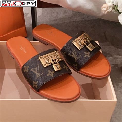 louis vuitton lock it slide|louis vuitton slides on sale.